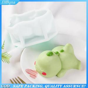 [COD] Cute Dinosaur Mousse Mold Pudding Silicone Mold Custard Mold Cake Mold Cartoon Green Dino Cake Decoration Baking Bakery Tool