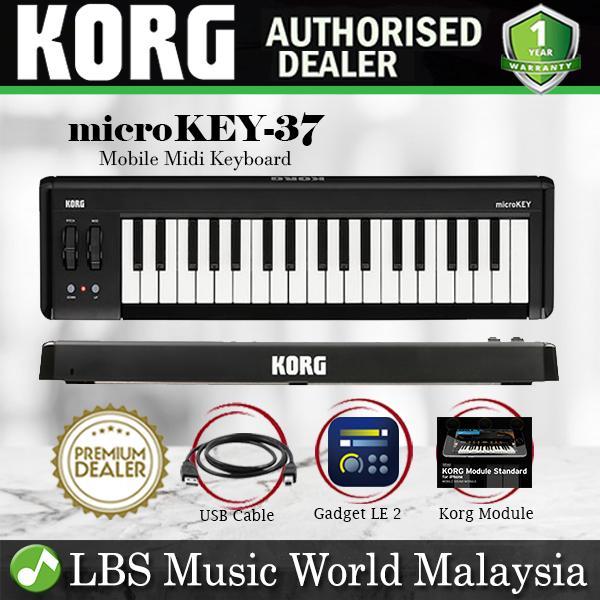 KORG microKEY2 37 USB Powered Keyboard MIDI Keyboard (Micro Key 37