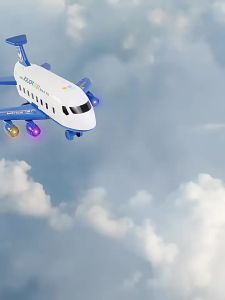 2026 New Deformation Music Simulation Track Inertia Toy Aircraft Large Size Passenger Plane Kids Airliner Toy Car for Childrens Gift