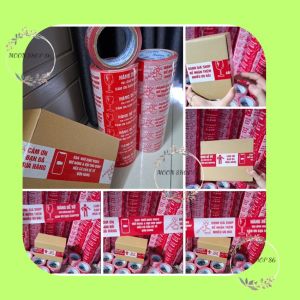 6 Cuộn băng keo CẢM ƠN BẠN ĐÃ MUA HÀNG 1kg/ cây
