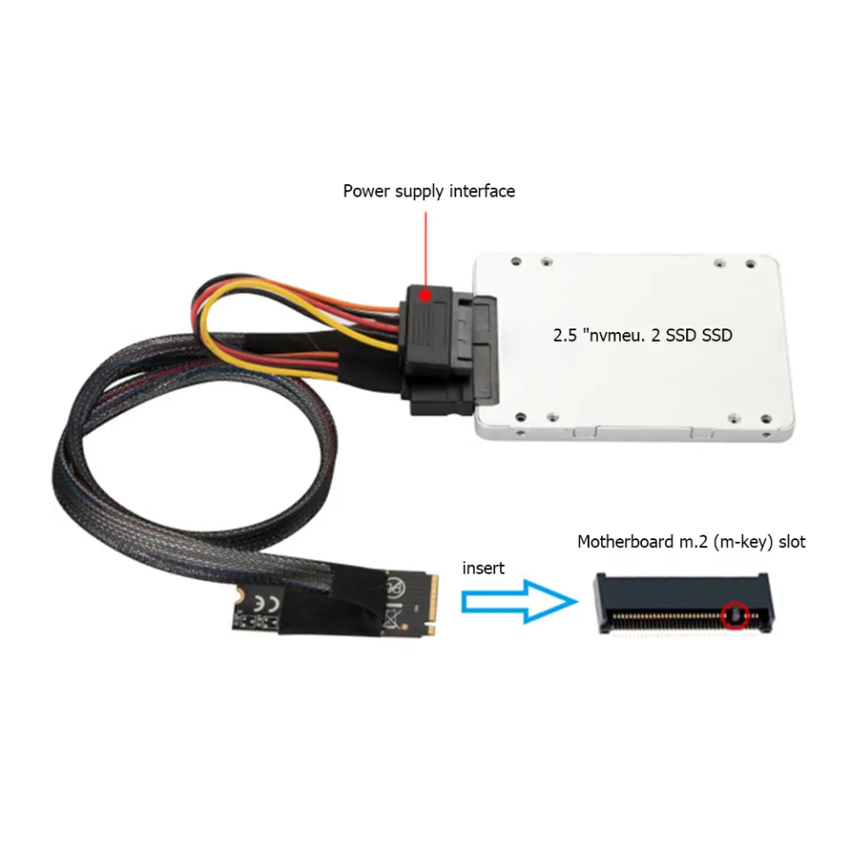 Ssd to hot sale motherboard cable