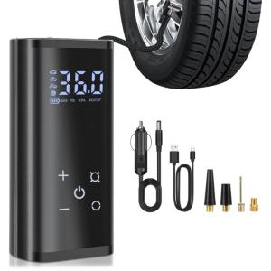 Multifunction Electric Air Pumps 120PSI Portable Compressor High Efficiency for Car Bicycles Motorcycle & Sports Gear