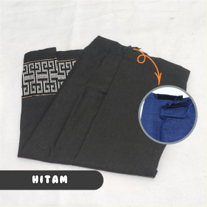 Sarung Instan Anak 2-7 Tahun Syam Story Model Rok Praktis Pinggang Karet dan Sabuk Perekat Velcro Tape Premium Free Peci Rajut