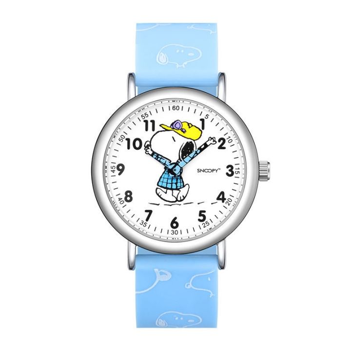 Snoopy Cartoon Watch Ins Wind Boys And Girls Niche Design Waterproof