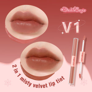 PINKFLASH #DoubleSense 2 IN 1 Dual-Ended Lipstick Duo Liquid Lipstick Matte Lipstick Velvet Tint lightweight High Pigment Lasting 14 colors