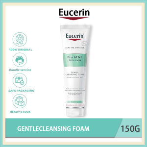 Eucerin  Cleansing Foam 150g Face Wash Cleanser Acne Prone Skincare Face Skincare Deep Cleansing | Oil Control | For Acne-Prone Skin
