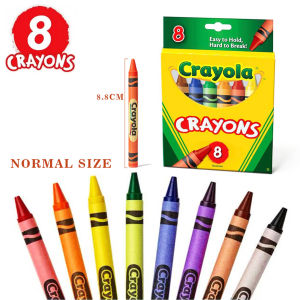 Crayola So Big 8 Crayons Pastels Crayon Primary School Student Drawing Tool School Supply Non-toxic