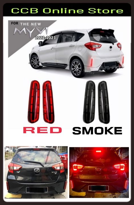 Perodua Qve Rear Light PERODUA MYVI 2022 Rear Bumper Reflector LED Light with Tail Light ...