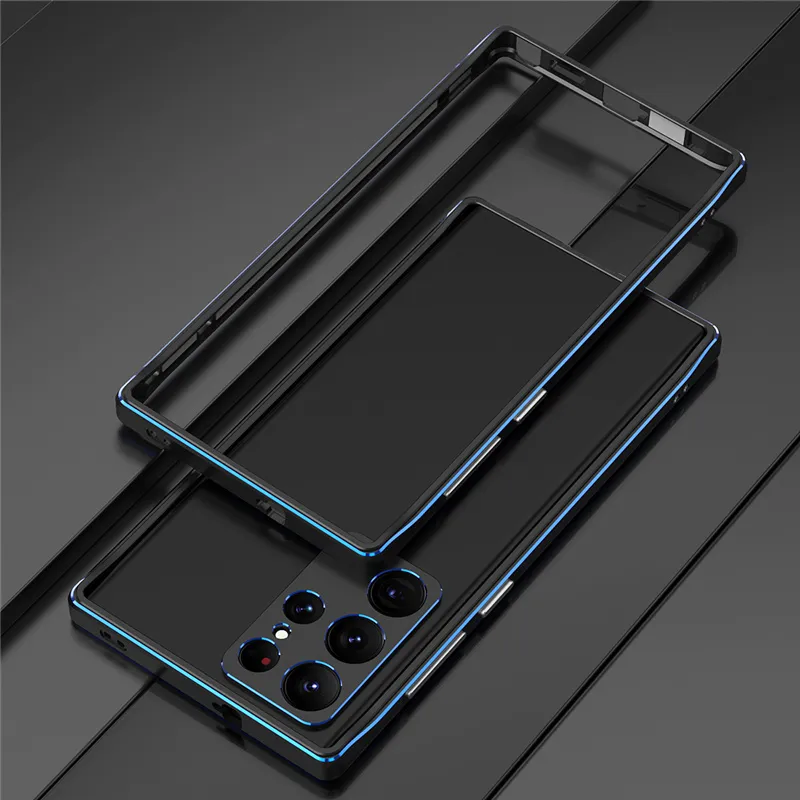 Metal frame phone case For Samsung S23 FE S23 Ultra S21 S22 Ultra