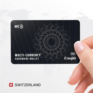 Tangem Wallet 3-Pack - Secure Crypto Wallet - Trusted Cold Storage Bitcoin Ethereum NFT and Other Coins -100% Offline Hardware Wallet