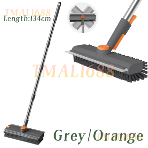 [✅SG Ready Stock] New Upgrade 5 in 1 Floor Cleaning Brush Long Handle Floor Brush Cleaning Brush Toilet Floor Brush