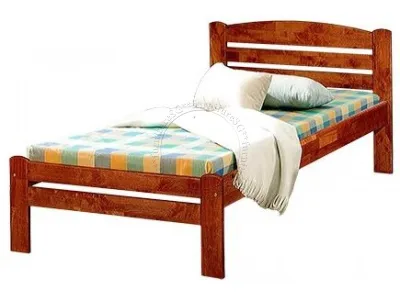 Solid Wooden Bedframe Simple Design Full Plywood Base 3 years warranty 3 colours