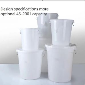 BUTTERY & CO.Thickened plastic drop-resistant bucket Large household water storage bucket