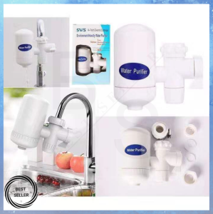 Water Purifier Kitchen Faucet: Washable Ceramic Rust Bacteria Free with Removal Filter