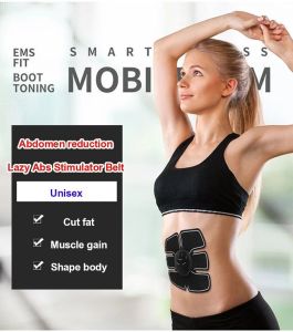 Abdominal Muscle Trainer ABS Trainer Muscle Stimulator Lazy people tummy weight loss training device