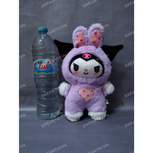 Boneka Melody Kuromi Costum Rabbit Boneka Sanrio Kuromi M