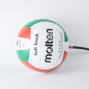 ลูกวอลเลย์บอล Molten Soft Touch (V5VC) ของแท้ [ฟรีผ้าล็อคนิ้ว] มาตรฐาน FIVB ฟรี1ผ้าล็อค1นิ้ว