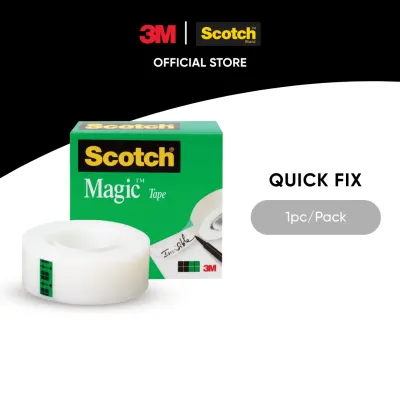 3M™ Scotch® Magic Tape 1 roll/pack 19 mm x 32.9 m For office school art purposes