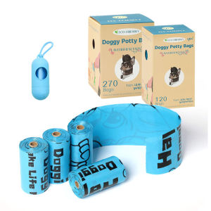 HamshMoc Dog Poop Bag Leak Proof Eco-friendly Quality Thick Waste Bags for Dog Puppy Outdoor Garbage Poop Clean Bags Pet Grooming