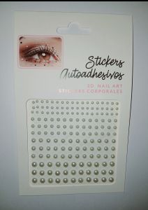 Self-Adhesive 3D DIY Sticker Stickers Auto Stick Rhinestone Self adhesive Rhinestones Pearl Butterfly face