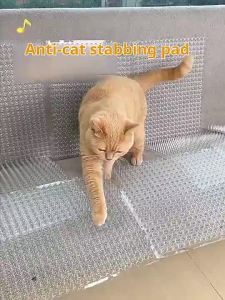 Cat Scat Mat Anti-Cat and Pest Plastic Prickle Strip Cat Repellent Pad Outdoor Anti Cat Dog 34*43CM