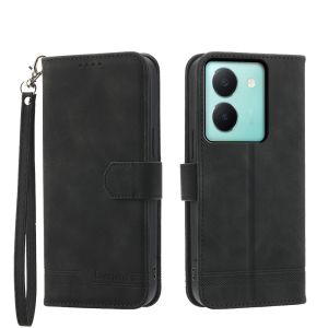 Phone Case For Vivo Y36 Y03 Y18 Y29 Y29S Y04 Y27 Y02S Y16 Y02 Y02T Y02A Y35 Y22 Y22S Y33S Y33T Y21T Y21E Y21 Y21S Y15S Y15A Y01 Y11 Magnetic Luxury Leather Wallet Card Slot Flip Cover Casing
