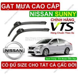 Gạt Mưa Kính Lái Nissan Sunny Cặp Gạt Mưa Kính Lái Cho Các Dòng Xe Nissan Sunny Có Đủ Size Cho Các Đời Xe Nissan Sunny