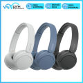 Sony WH-CH520หูฟังไร้สายบลูทูธออนหูฟังบลูทูธพร้อมไมโครโฟน. 