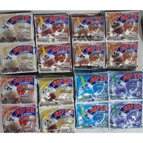 [ BISA COD ] . Pop Ice Sachet semua rasa ada / Pop ice rencengan 1 ...