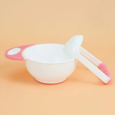 SKISOPGO Baby Food Grinding Bowl Set Manual Set for Babies Grinds Soft Fruits Easily Safe Food-Grade Material Non-Slip Rubber Base