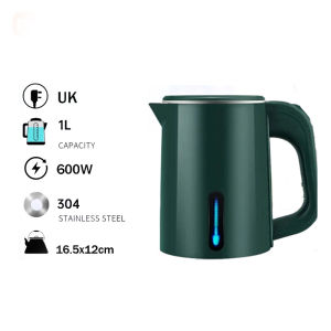 mini electric kettle、portable large capacity kettle、travel electric kettle、dormitory hot water boiler、cerek elektrik mini kapasiti besar,1L,304