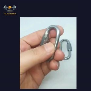 Heavy-duty Oval Carabiner buckle snap hook  Safety Snap Hook Outdoor Connector Safety Accessory