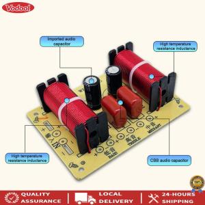 [₱119]YLY-2088 400W Adjustable 2 Way Crossover Filters Audio Speaker Frequency Divider WEAH-305 3 Way Treble Midrange Bass Speaker Crossover Home Loudspeaker Frequency Divider