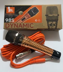 NEW Harman 98S Professional Vocal Wired Microphone for Karaoke and Stage Performance