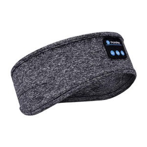 KEBETEME Wireless Bluetooth Sleeping Headband Fone Earphones Sports Sweatband Sleeping Band Headset Music Soft Elastic Eye Mask Headphone