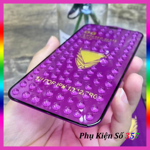 [HCM]Kính cường lực Iphone OG Tím Xịn Xò vân tay mượt cho tất cả dòng iphone