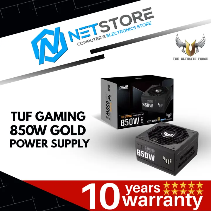 ASUS TUF GAMING 850W GOLD POWER SUPPLY TUF-GAMING-850G - 90YE00S2-B0NA00