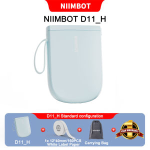 Niimbot D11 Label Printer Portable Bluetooth Wireless Thermal Smart Label Maker for IOS/Android Phone Inkless