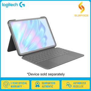 Logitech Combo Touch Backlit Keyboard Case for Apple 11" iPad Air M2 (Graphite)