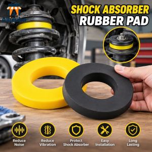 2Pcs Universal Car Suspension Shock Absorbing Rubber Bushing Dampers Silencer Pad High Quality