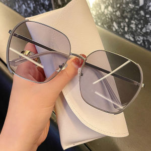 Jjking Cá Tính Đẹp Kính râm bãi biển Cho Phụ Nữ bảo vệ khỏi tia UV Lớn Khung mặt tròn bảo vệ khỏi ánh mặt trời Mùa Hè Màu Cho Phụ Nữ Cắm Trại Kỳ Nghỉ