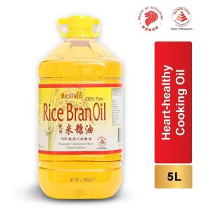 Rice Field 100-Percent Pure Rice Bran Oil - 5L