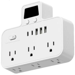 Advanced USB C Power Stations with Quick Charges 3.0 Multiple Outlets Universal 110V Journey Essential for Abroad Use