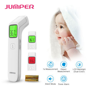 [HCM]Nhiệt kế hồng ngoại Jumper JPD-FR203 2 chế độ cho người lớn và trẻ em- Hàng xuất Mỹ Đức - Bảo hành chính hãng 24 tháng