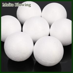 Moito 10pcs DIY Party Ball Spheres Decoration 70MM Polystyrene Foam