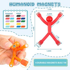30Pcs Magnet Men Magnetic Travel Toys Cute Fidget Toys for Kids