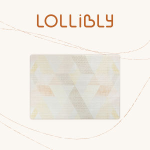Lollibly Sand Dune Playmat (3 Sizes: Big One 200 x 140cm Little One 100 x 140cm Round One 140cm) - Dual-sided Waterproof Odorless Non-toxic