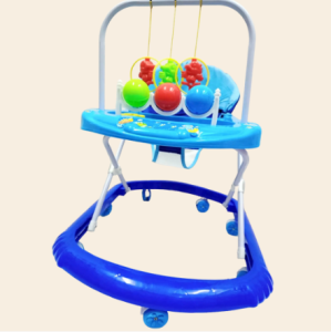 Baby Learning Walker Adjustable height Baby Walkers with Play Toys and Music Walker