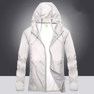 Crystal 168 Outdoor Sport Skin Clothes Men Women Quick Dry Hiking Jacket Waterproof Raincoat Windbreaker Sun Protection Quick Hooded Jackets