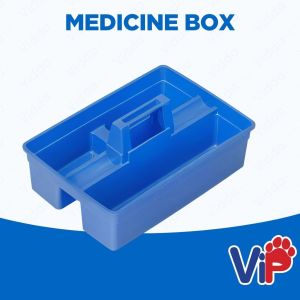 Multi Species Animal Medicine Kit Box for Pills Ointments and First Aid